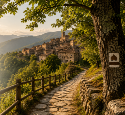 La Via Nazionale del Castagno
